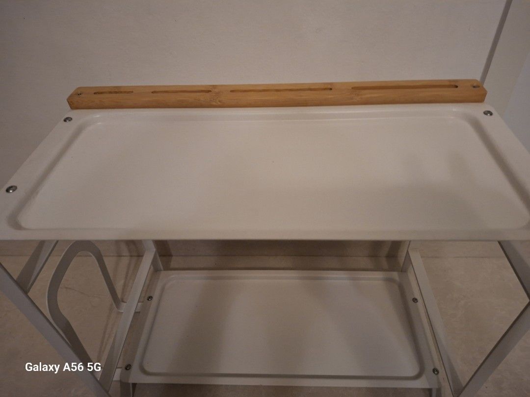IKEA AVSTEG Kitchen countertop organiser, bamboo/white,, Furniture ...