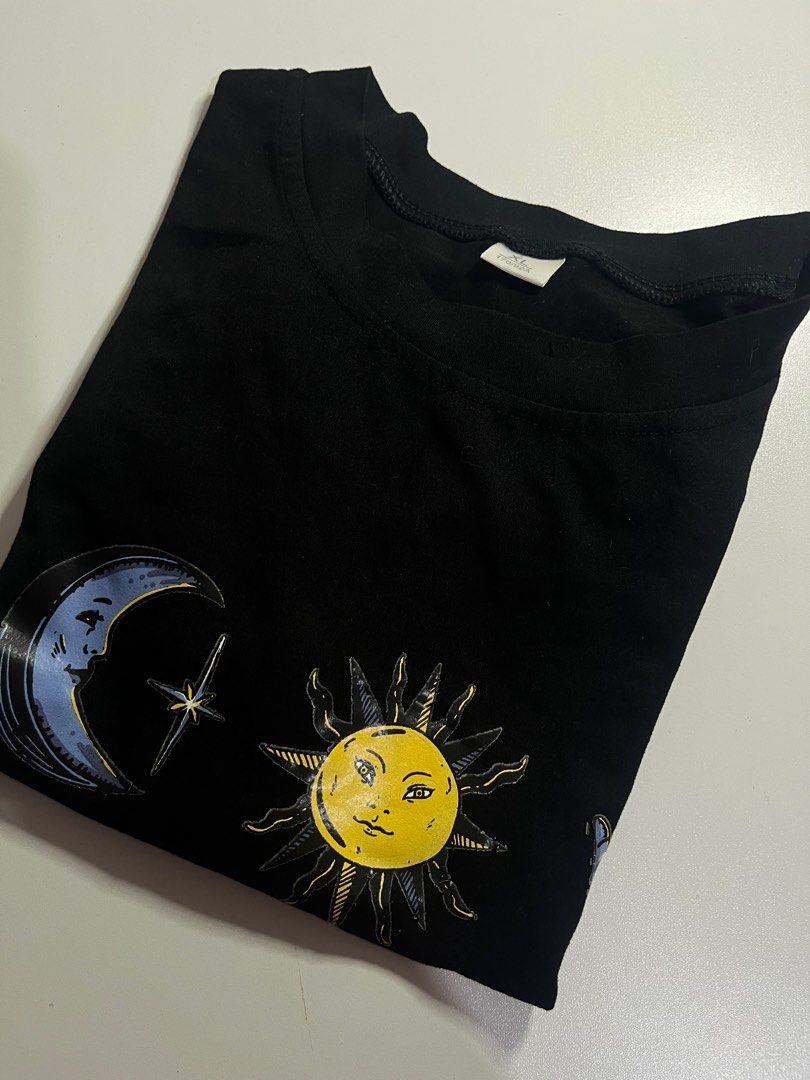 korean lettuce round neck black crop top (Category: Shirts) located in Muntinlupa City. Submitted by mikhasellsstuff (Listing ID 1414771520, Image 3). Description: material: cotton spandex size: xl (see photo size guide for reference).