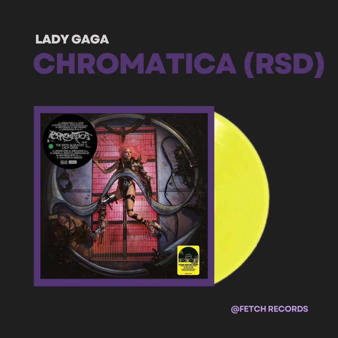 Lady Gaga - Chromatica VINYL (RSD EDITION) (Category: Vinyls) located in Manila. Submitted by fetchrecords (Listing ID 1414796121, Image 1). Description: .