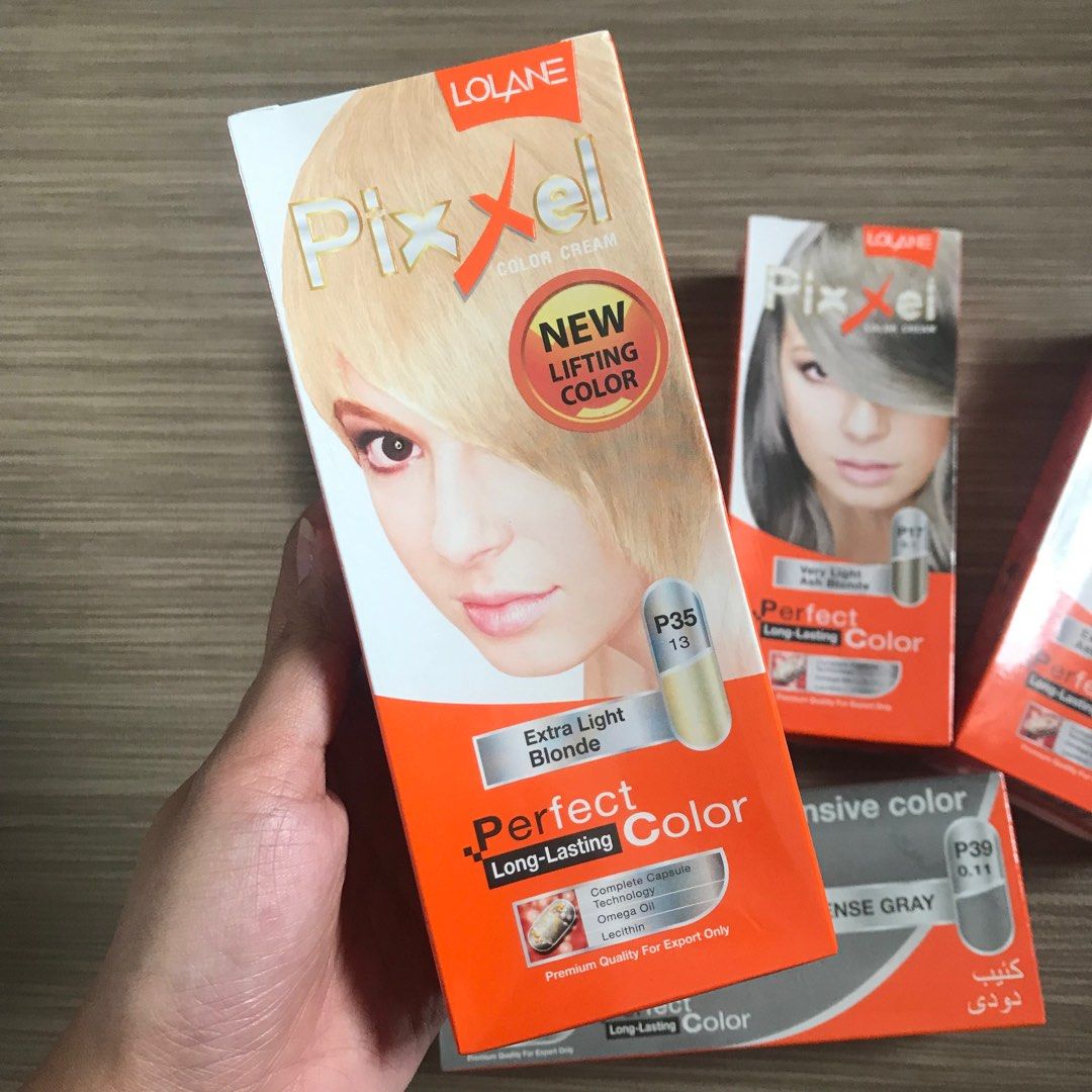 Lolane Pixxel Color Cream (Category: Hair) located in Marikina City. Submitted by altvxz (Listing ID 1414657422, Image 3). Description: brand new - sealed market price is around ₱200+, selling for only ₱100 each. .