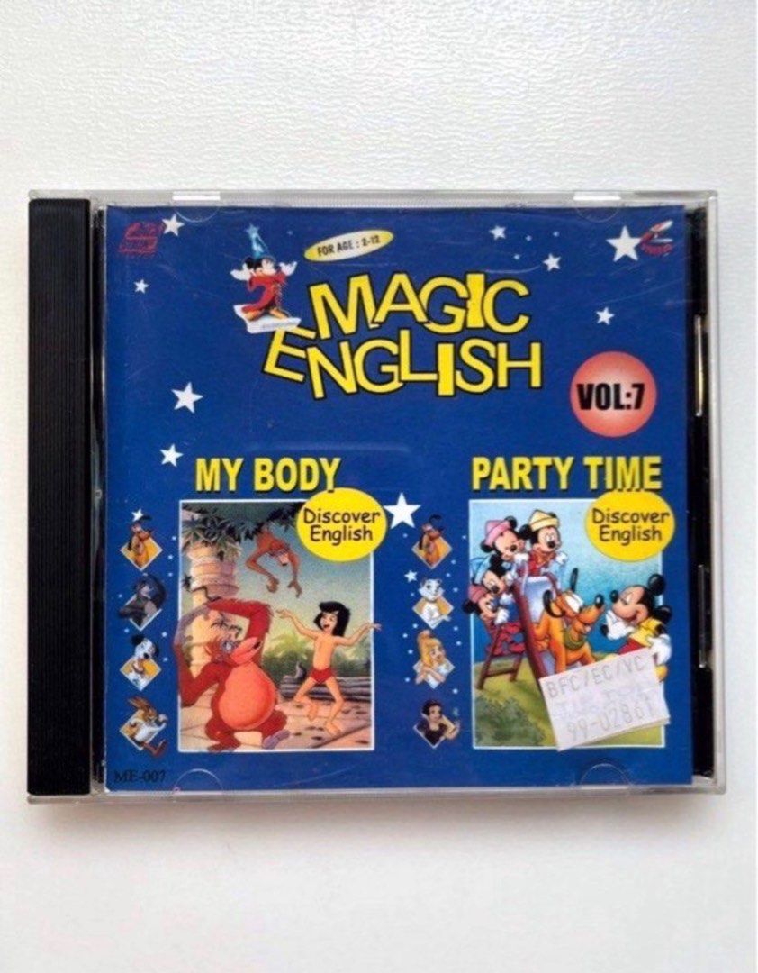 Magic English Songs VCD, Hobbies & Lifestyle, Music & Media, CDs