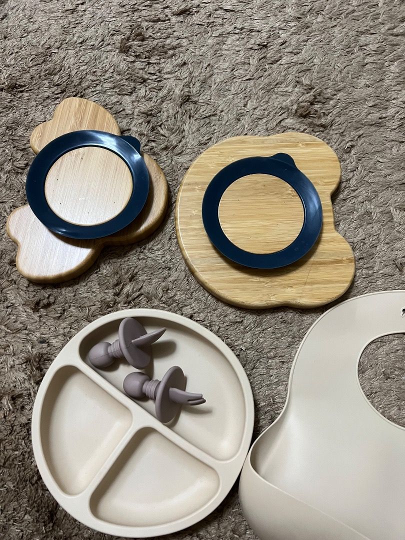 Natural Bamboo Suction Plate (Category: Weaning & Toddler Feeding) located in Manila. Submitted by cluttercrushers (Listing ID 1414780227, Image 3). Description: Get all for 500 .