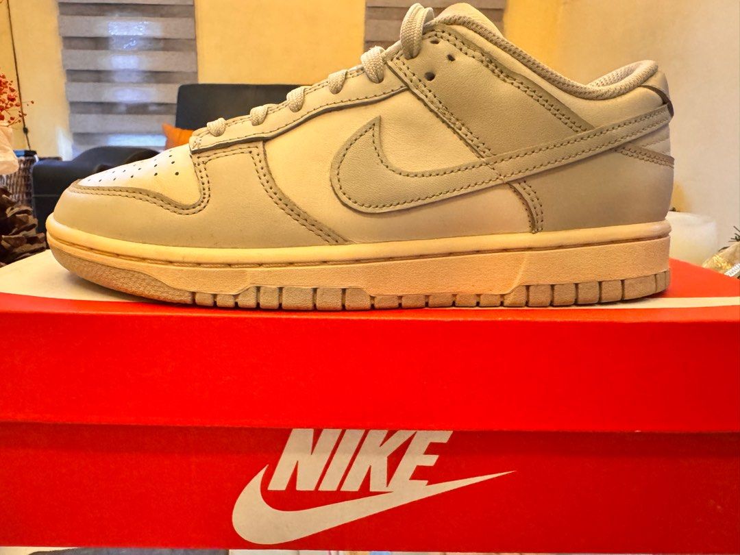 Nike Dunk Low Sail Light Bone (Category: Sneakers) located in Cebu City. Submitted by h__balt (Listing ID 1414652237, Image 2). Description: RFS: Decluttering, not my style anymore Condition: Like new (super cared for!). Some toe box creases. Price: 3000 + lsf (negotiable) *Buyer to shoulder shipping Size: US W 8.5 / M 7 / UK 6 / EU 40 / 25 CM More info: - rare colorway - original, comes with box bought from seeksneak ph for 17k - size and colorw
