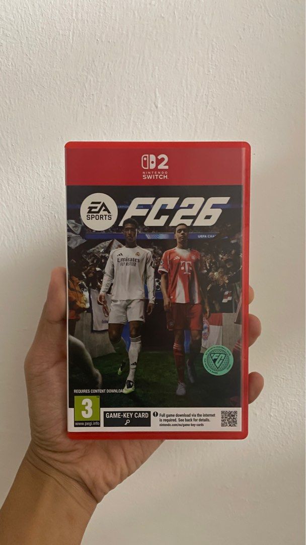 NS2 EAFC26 (Category: Nintendo) located in Parit Raja. Submitted by capt_affi (Listing ID 1414794598, Image 1). Description: NS2 EAFC26 untuk di jual Rm 130 (boleh nego nipis, kene harga jalan) Postage RM5 SM / RM10 SS Cod Lotus Parit Raja.