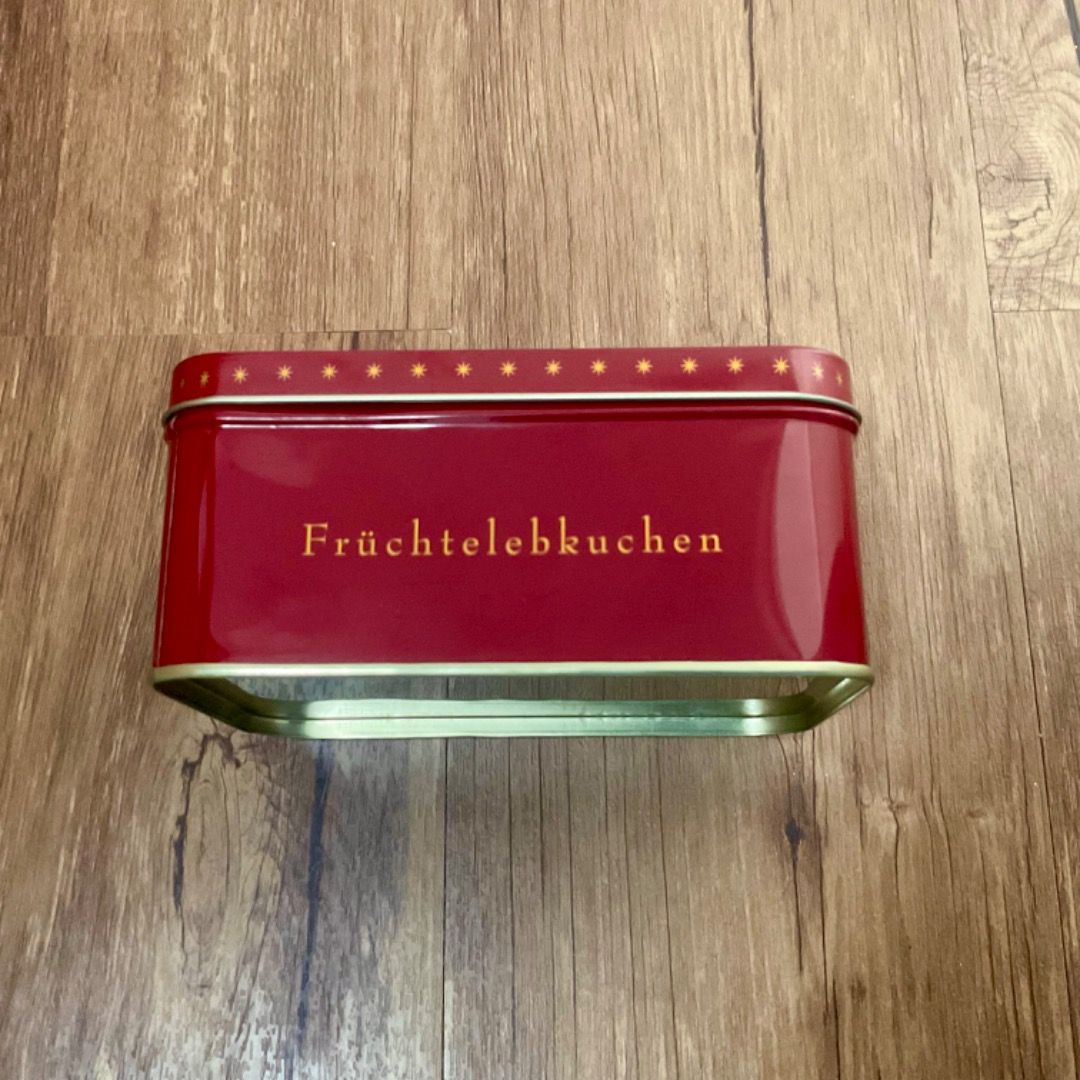 Tin Box Elegant Cute Storage Container (Category: Storage Boxes & Baskets) located in Makati City. Submitted by luka_yeon17 (Listing ID 1414693102, Image 2). Description: Got this from my grandma’s shop in Vienna! Looks really pretty but I have enough of these lying around. It looks good to decorate with or even just a simple storage tin box (Like an altoid container) - Can send more pictures - Called “ Oberlaa Früchtelebkuchen” - 6th and 7th pic