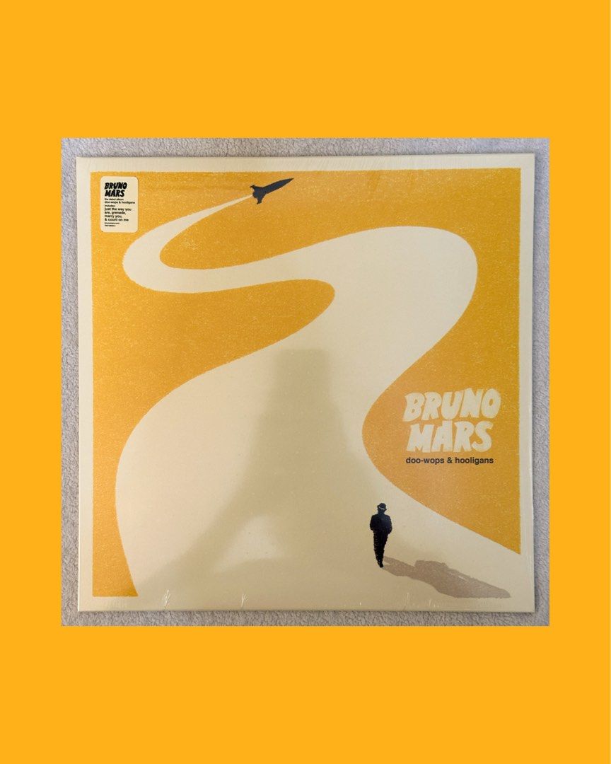 [On Hand] Bruno Mars - Doo-Wops & Hooligans Black Vinyl LP Plaka (Category: Vinyls) located in Batangas. Submitted by justinn.vinyl (Listing ID 1414756296, Image 1). Description: [On Hand] PHP 1,999 Bruno Mars Doo-Wops & Hooligans Black Vinyl MOP: Gcash/Maya MOD: LBC (around 195, eta: 1-2 days to MM), Lalamove (SDD from Batangas) LOC: Batangas.