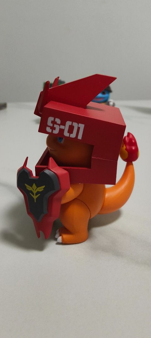 Pokemon x Gundam Figurines (Category: Toy Figures) located in Singapore. Submitted by gweniesng (Listing ID 1414806665, Image 3). Description: Pokemon x Gundam Collab. Each for 18.90..