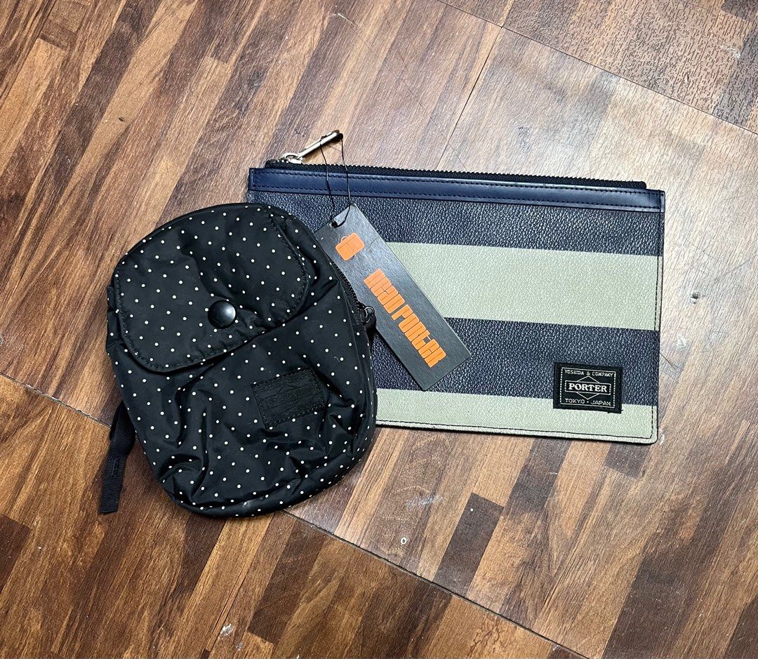 Porter Yoshida Japan Pouches Bundle (Category: Belt bags, Clutches and Pouches) located in Cabanatuan. Submitted by refind-ph (Listing ID 1414807319, Image 1). Description: Porter Yoshida Japan Pouches Bundle Very good condition No issue Color ragte 9/10 Still presentable Dm to purchase! 📩.