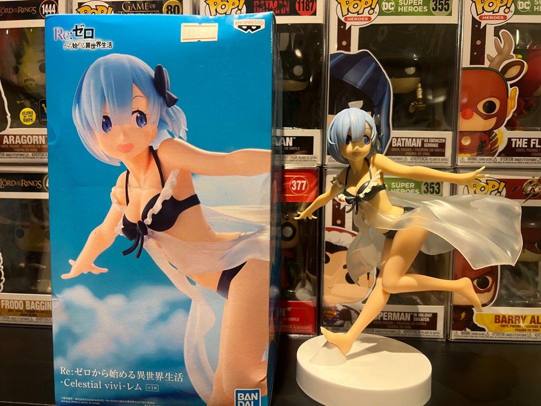 Re:Zero Celestial vivi - Rem & Ram Figure (Category: Figurines & Statues) located in San Pedro. Submitted by emshy (Listing ID 1414749246, Image 3). Description: ⚝ Selling as Set ⚝ Very good condition ⚝ Comes with original boxes ⚝ Authentic Bandai figures Swimsuit REM (500) - Celestial Vivi - Non-detachable dress/clothes - Paired with Ram - Display piece Swimsuit RAM (500) - Celestial Vivi - Detachable Skirt ONLY - Paired with Rem - Display piece