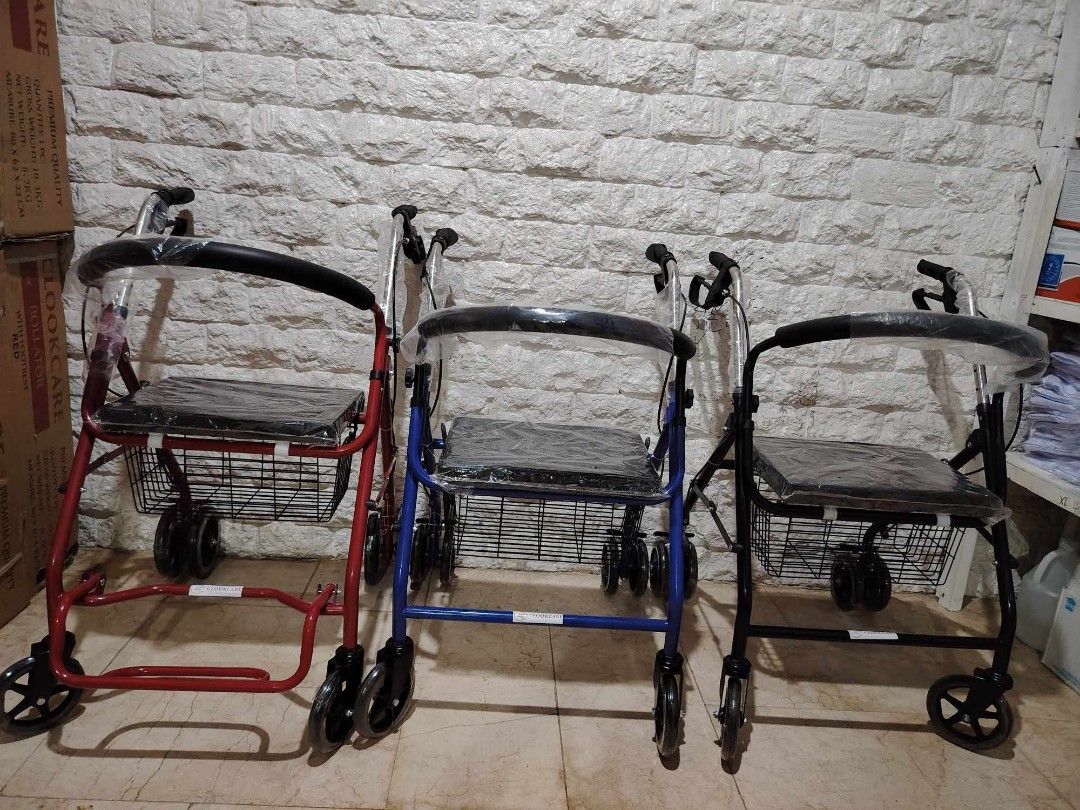 Rollator walker (Category: Medical Supplies & Tools) located in Manila. Submitted by rheatapdas75609 (Listing ID 1414757561, Image 1). Description: .