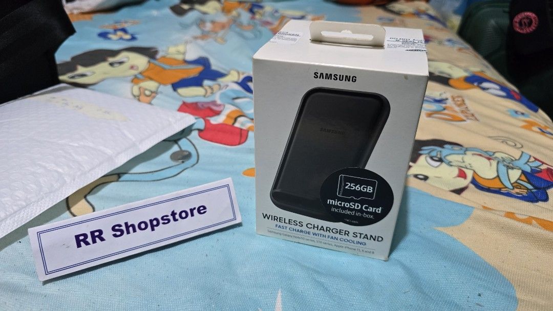 Samsung Wireless Charger stand (Category: Chargers & Cables) located in San Miguel. Submitted by rrshopstore (Listing ID 1414745256, Image 1). Description: Original Samsung. Comes with 256GB sd card.Power adapter and cable.
