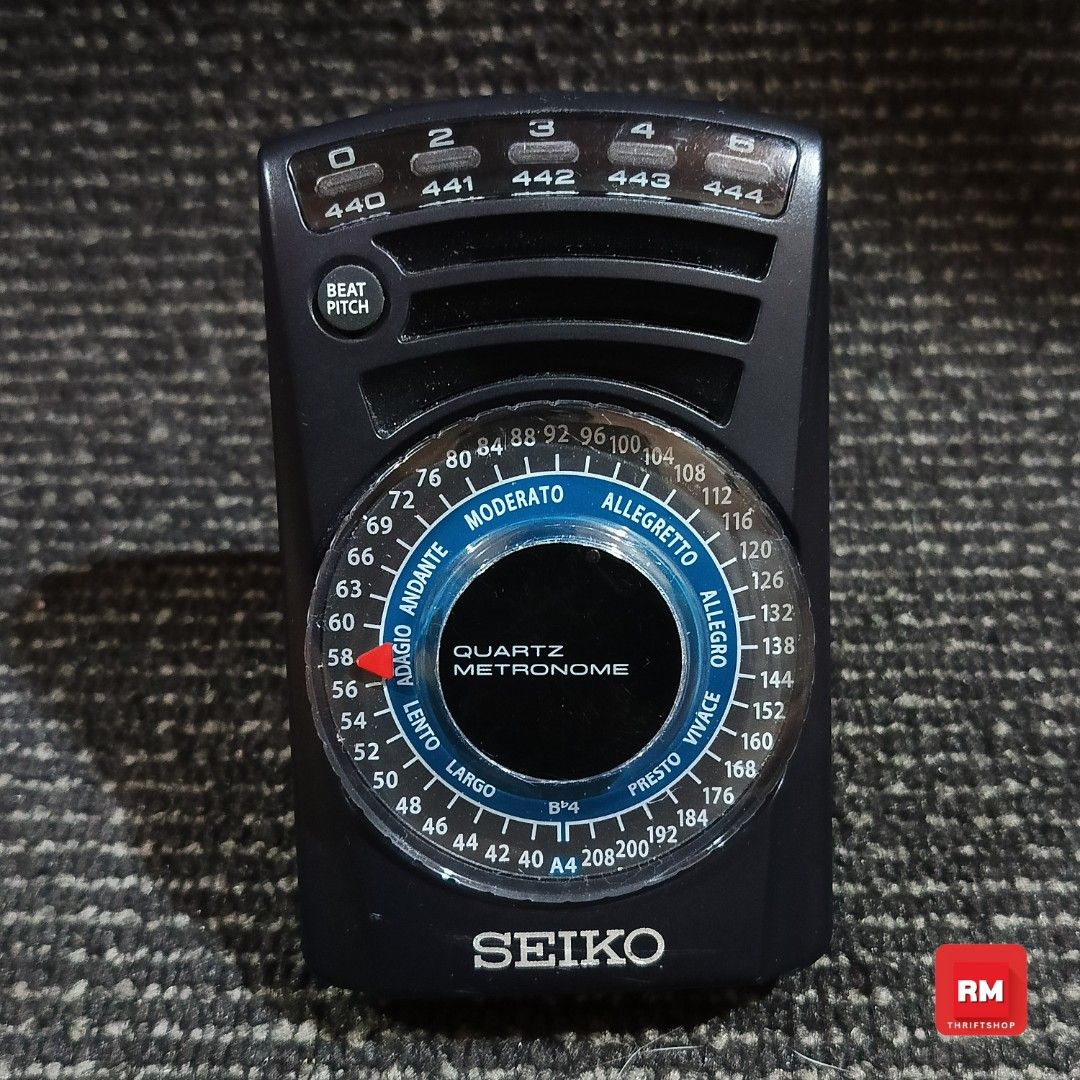 Seiko SQ-60 Quartz Metronome Schwarz (Category: Musical Instruments) located in Meycauayan. Submitted by redmants2011 (Listing ID 1414823918, Image 1). Description: Fixed Price Flash Express.