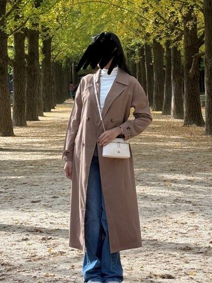 Shein (Emery Rose) Trench Coat Brown (Category: Coats, Jackets and Outerwear) located in Pasig City. Submitted by samks28 (Listing ID 1414695247, Image 1). Description: Used once!! Please refer to the last photo for the size..
