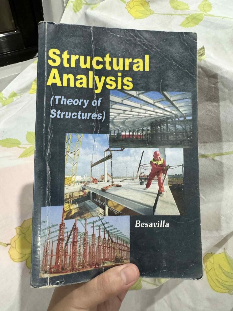Structural Analysis (Theory of Structures by Besavilla (Category: Textbooks) located in Makati City. Submitted by cayabankrissia (Listing ID 1414707674, Image 1). Description: .