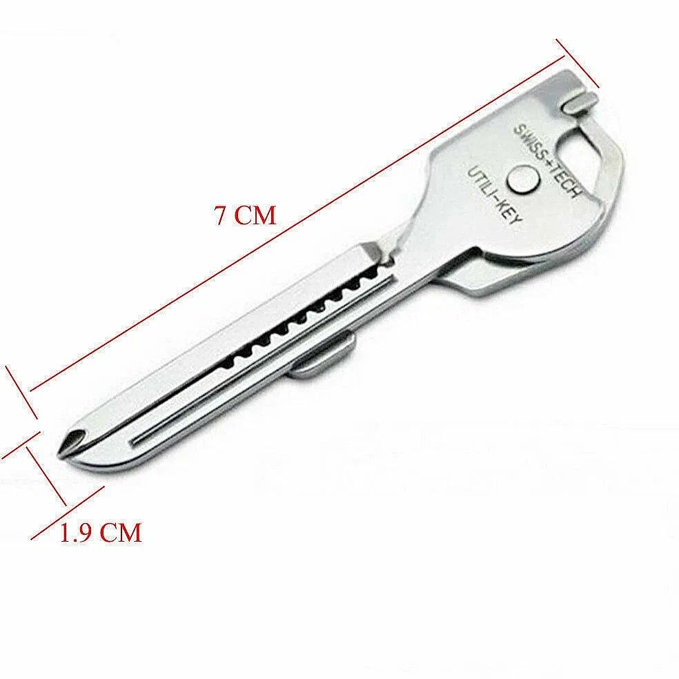 Swiss+Tech Utili-Key 6-in-1 multi-tool -sold each (Category: Home Improvement Tools & Accessories) located in Quezon City. Submitted by ana-chan (Listing ID 1414746852, Image 3). Description: Swiss+Tech Utili-Key 6-in-1 multi-tool. Compact and versatile. Stainless steel construction. Includes screwdriver, bottle opener, and more.Multiple pcs available.