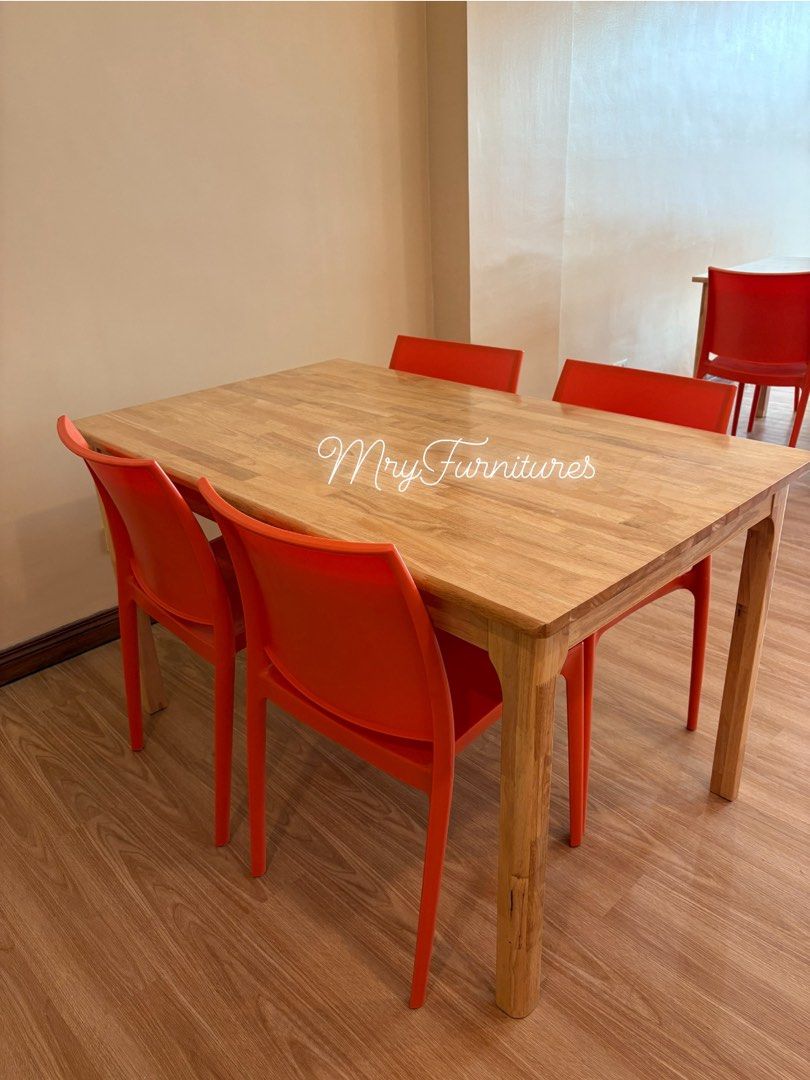 Tables and chair for resto/cafe/dining (Category: Tables & Sets) located in Manila. Submitted by mry_rfl (Listing ID 1414679693, Image 3). Description: ✅Brandnew💯 ✅Guaranteed Quality💯 ✅COD/COP/Gcash/Bank transfer accepted ✅Open for pickup, delivery and shipping ✅Retail/Bulk orders accepted ✅Bodega Price ✅We can provide sales invoice (BIR registered with tin) 📍Location: Tondo,Manila 📩Pm for inquiries.