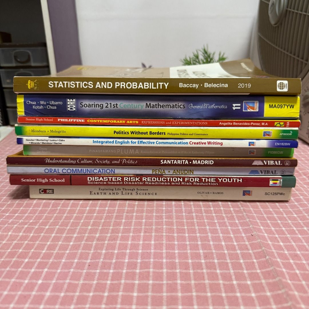 Take All SHS Books (Category: Textbooks) located in Las Pinas. Submitted by wholeofthemoon (Listing ID 1414796080, Image 1). Description: .
