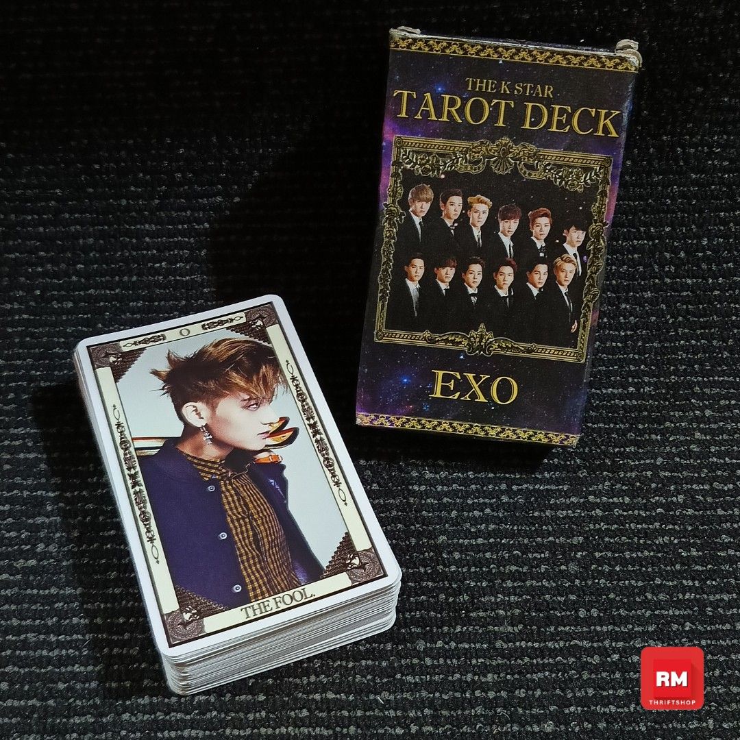 The K Star EXO Tarot Deck | (Category: Card Packs) located in Meycauayan. Submitted by redmants2011 (Listing ID 1414823517, Image 2). Description: Flash Express Fixed Price.