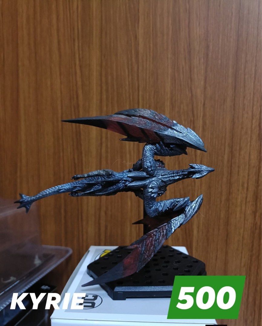Valstrax Monster Hunter Figure (Category: Figurines & Statues) located in Santa Rosa. Submitted by fvcam (Listing ID 1414665598, Image 1). Description: - Valstrax Monster Hunter Figure - Features a detailed design - Dark color scheme - Comes with a black base - Perfect for Monster Hunter collectors.