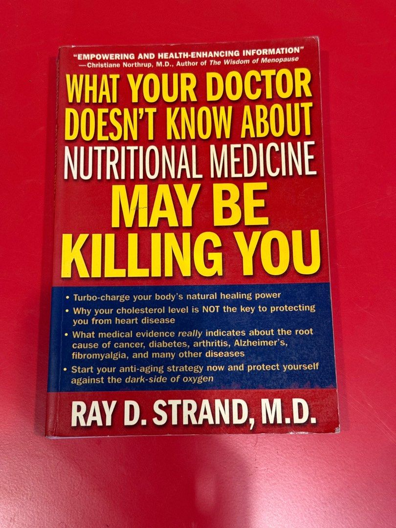 What Your Doctor Doesn't Know About Nutritional Medicine May Be Killing