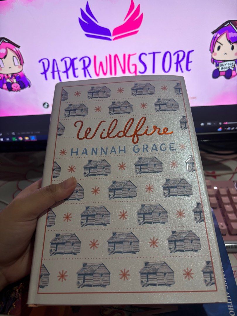 [HB] Wildfire Deluxe Edition by Hannah Grace (Category: Storybooks) located in Manila. Submitted by paperwingstore (Listing ID 1414711419, Image 1). Description: Wildfire Deluxe Edition by Hannah Grace 📌 ₱900 • Hardcover • Remaindered copy • Genre: Romance ⸻ 📌 ORDERING GUIDELINES ✔️ Pay first policy — orders are processed after payment ✔️ Fill out the order form to reserve your copy for 24 hours & receive an invoice ❌ No order form = no reserva