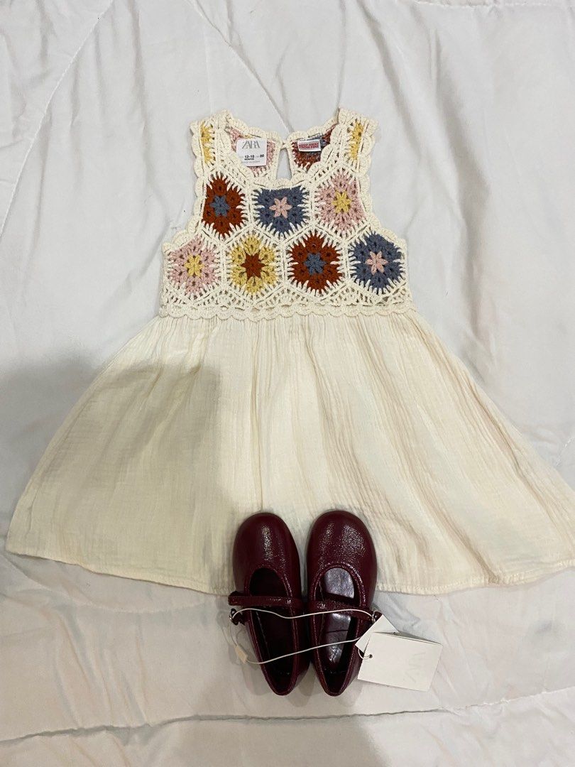 Zara crochet dress (Category: Babies & Kids Fashion) located in Cabanatuan. Submitted by lovetohoard (Listing ID 1414771254, Image 2). Description: .
