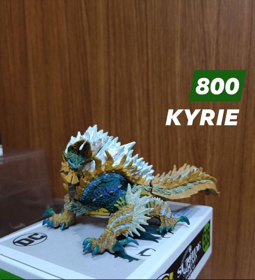 Zinogre Monster Hunter Figure (Category: Figurines & Statues) located in Santa Rosa. Submitted by fvcam (Listing ID 1414665602, Image 1). Description: - Zinogre Monster Hunter Figure - Detailed and collectible - Features vibrant colors and intricate design - Displayed on a Suicide Squad box - Great for Monster Hunter collectors.