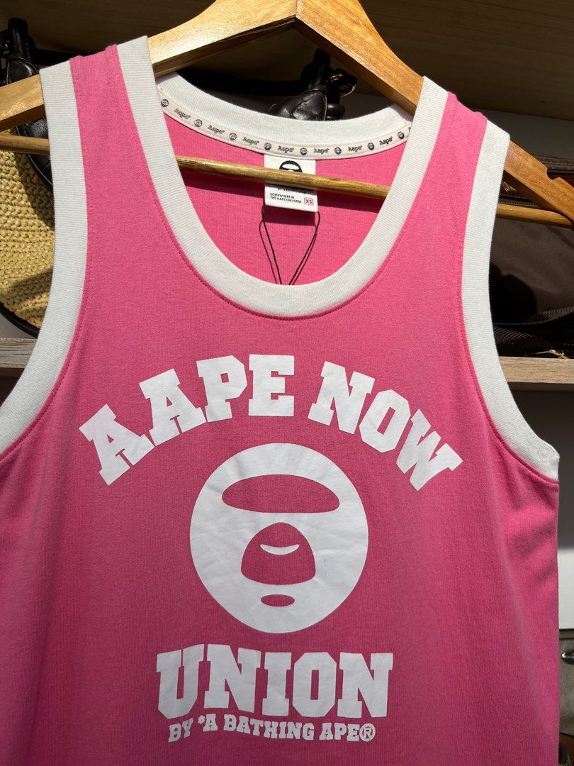 Aape by a bathing ape sando (Category: Vests) located in Bambang. Submitted by uncommon_ph (Listing ID 1414937917, Image 2). Description: Xs on tag can fit up to medium.
