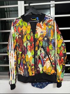 ADIDAS Originals X Fiorucci Denim Jacket, Women's Fashion, Coats