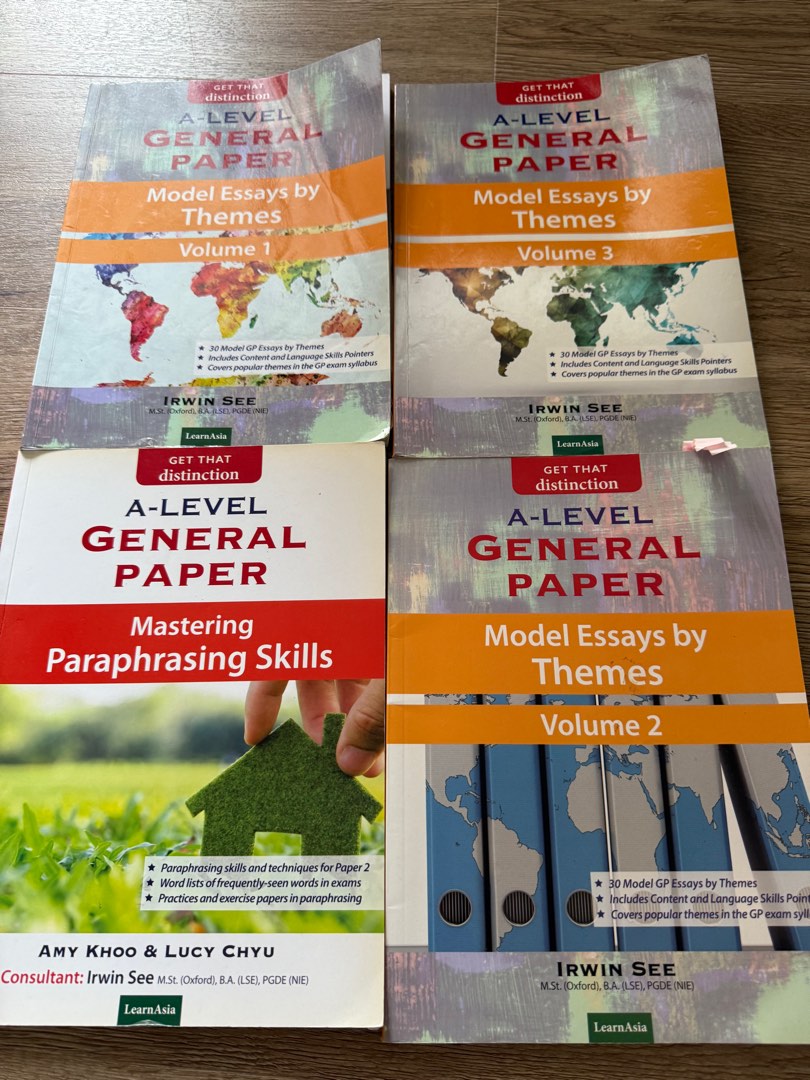 General Paper Model Al A-Level General Paper Model Essays & Paraphrasing Skills, Hobbies ...