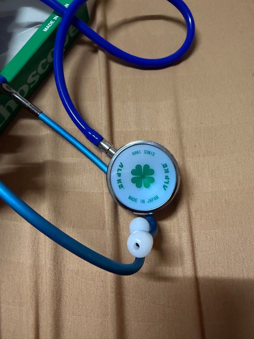 ALPK2 Stethoscope (Blue) (Category: Medical Supplies & Tools) located in Cavite. Submitted by hausofjam (Listing ID 1415036661, Image 2). Description: Used for photoshoot only Clean No issues.