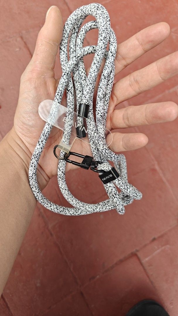 BAVIN BE15 Mobile Phone Strap Lanyard Adjustable Grey (Category: Mounts & Holders) located in Paranaque City. Submitted by mistycakesbestbeagle (Listing ID 1414918016, Image 3). Description: RFS: decluttering, using a different lanyard now ✅ bought from BAVIN store Shop33 in Sept 2025 ✅ what you see is what you get .
