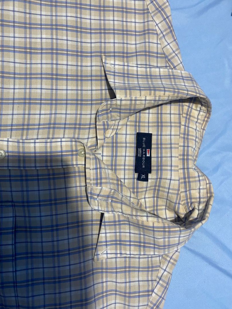 Blue Harbour Plaid Shirt (Category: Tshirts & Polo Shirts ) located in Caloocan City. Submitted by rdj757 (Listing ID 1414987655, Image 2). Description: - Marks and Spencer.