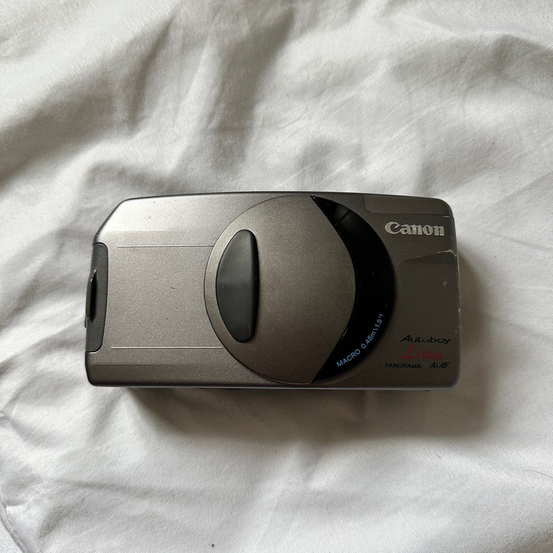 Canon Autoboy Luna 35mm Film Camera, Photography, Cameras on Carousell