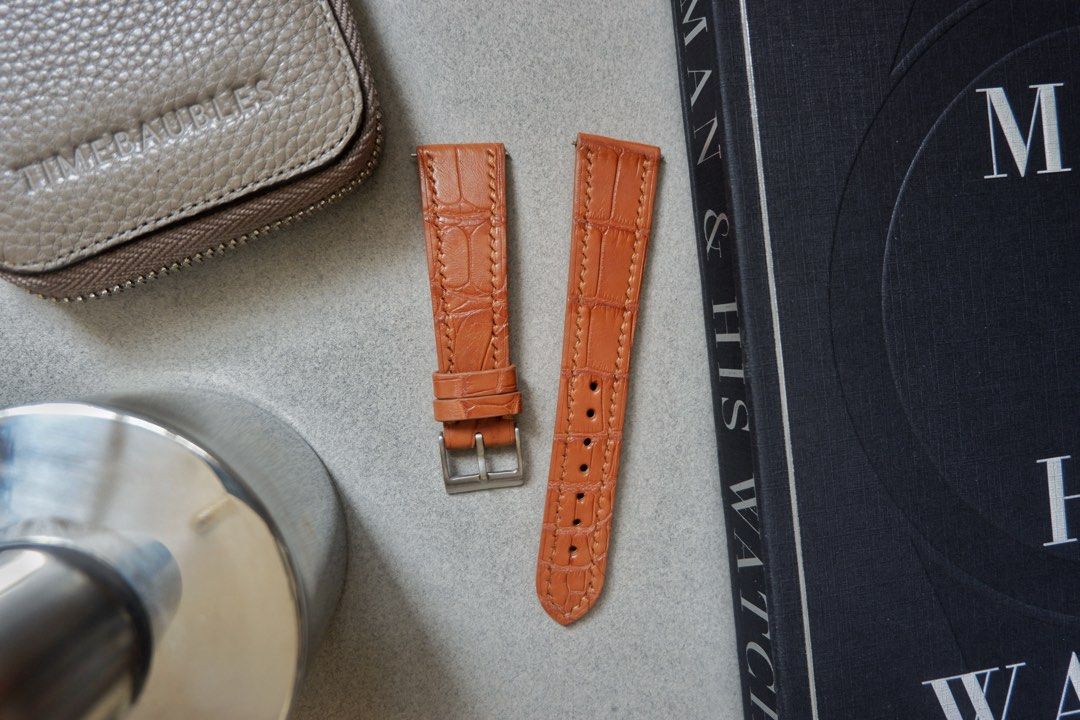 Custom Premium Alligator Crocodile Leather Watch Straps (Category: Luxury Watches) located in Muntinlupa City. Submitted by frewx (Listing ID 1414869406, Image 3). Description: NEW LEATHERS AVAILABLE Proudly Handmade in the Philippines TIMEBAUBLES straps are meticulously and proudly handmade in the Philippines from fine, exquisite genuine leathers. Made in-house by our small group of dedicated Artisans. We hand select our leathers, hand cut them,