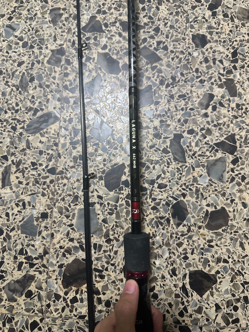 DAIWA LAGUNA X 662 MHB Bait Caster Rod, Sports Equipment, Fishing on ...