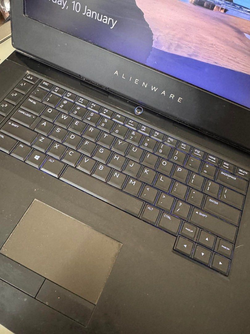 DELL ALIENWARE 15R3 (Category: Laptops & Notebooks) located in Manila. Submitted by winterbliss (Listing ID 1414975139, Image 2). Description: Specs - Windows 10 Enterprise - Processor: Intel Core I5-6300HQ CPU @2.3GHz - RAM: 16gb - HDD: 1TB HDD, 7200 rpm - Backlight keyboard , no Dead pixel - Dimensions: 389 x 305 x 25.4 mm (15.31" x 12.01" x 1.00") - Weight: 3.49 kg (7.7 lbs) - Conditions - Defective battery, can only be used when plugged into 