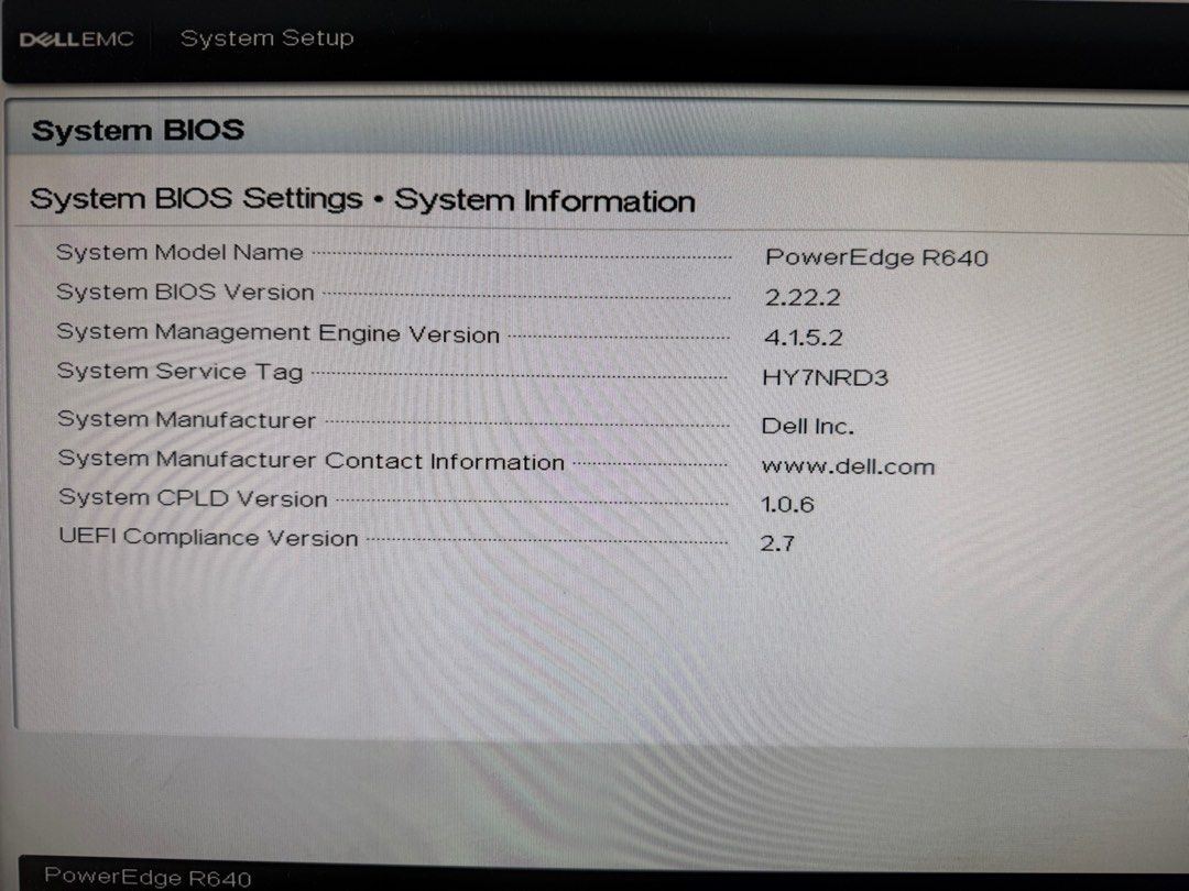 Dell PowerEdge R640 Server65605799490050114
