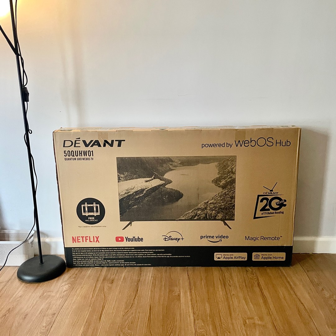 DEVANT 50-INCH SMART QUANTUM 4K UHD TV, TV & Home Appliances, TV ...