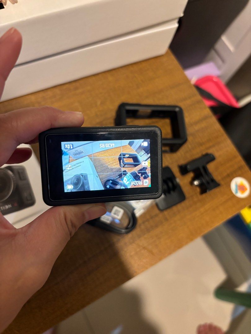 Dji Osmo Action 4 (Category: Cameras) located in Taguig. Submitted by LaraGotStyle (Listing ID 1414955512, Image 3). Description: test all you want price is negotiable no issue.