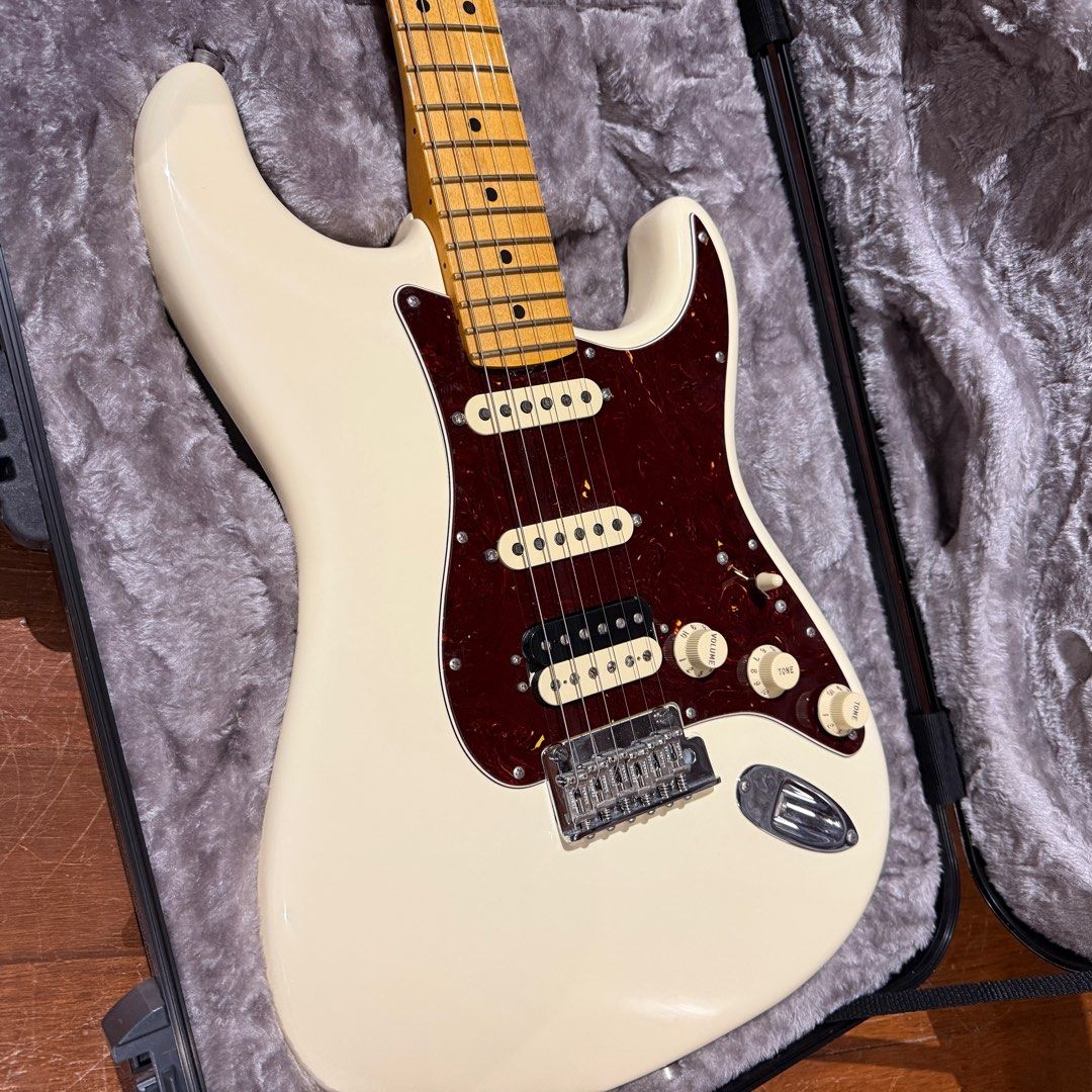 Fender American Professional II Stratocaster 2022 (Category: Musical Instruments) located in Quezon City. Submitted by yard_bargains (Listing ID 1415003833, Image 3). Description: Selling my Fender American Professional II Stratocaster. Made in USA, finished in Olympic White with maple fingerboard. This was purchased with plans for recording and live use, but it never became part of an active setup. It spent most of its time stored properly and o