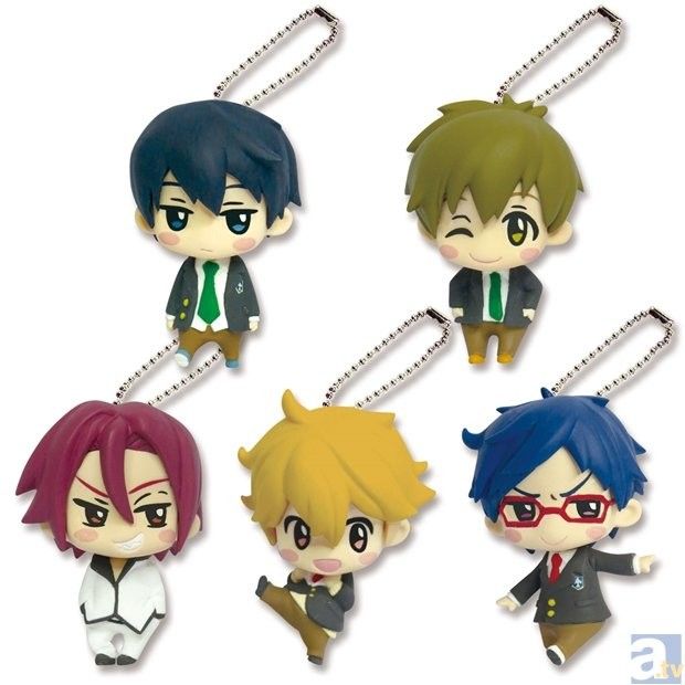 Free! Rin Matsuoka Keychain (Category: Character Goods) located in Santa Rosa. Submitted by animemerchcollection (Listing ID 1415015548, Image 2). Description: - Free! Rin Matsuoka keychain - Features a cute chibi design - Includes a chain attachment - Collectible item - Still in original packaging.