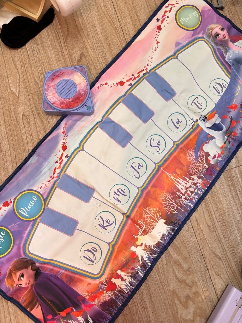 FROZEN MAT ELECTRIC PIANO TOY (Category: Kids Toys) located in Rizal. Submitted by riricsantoss (Listing ID 1414883309, Image 1). Description: .