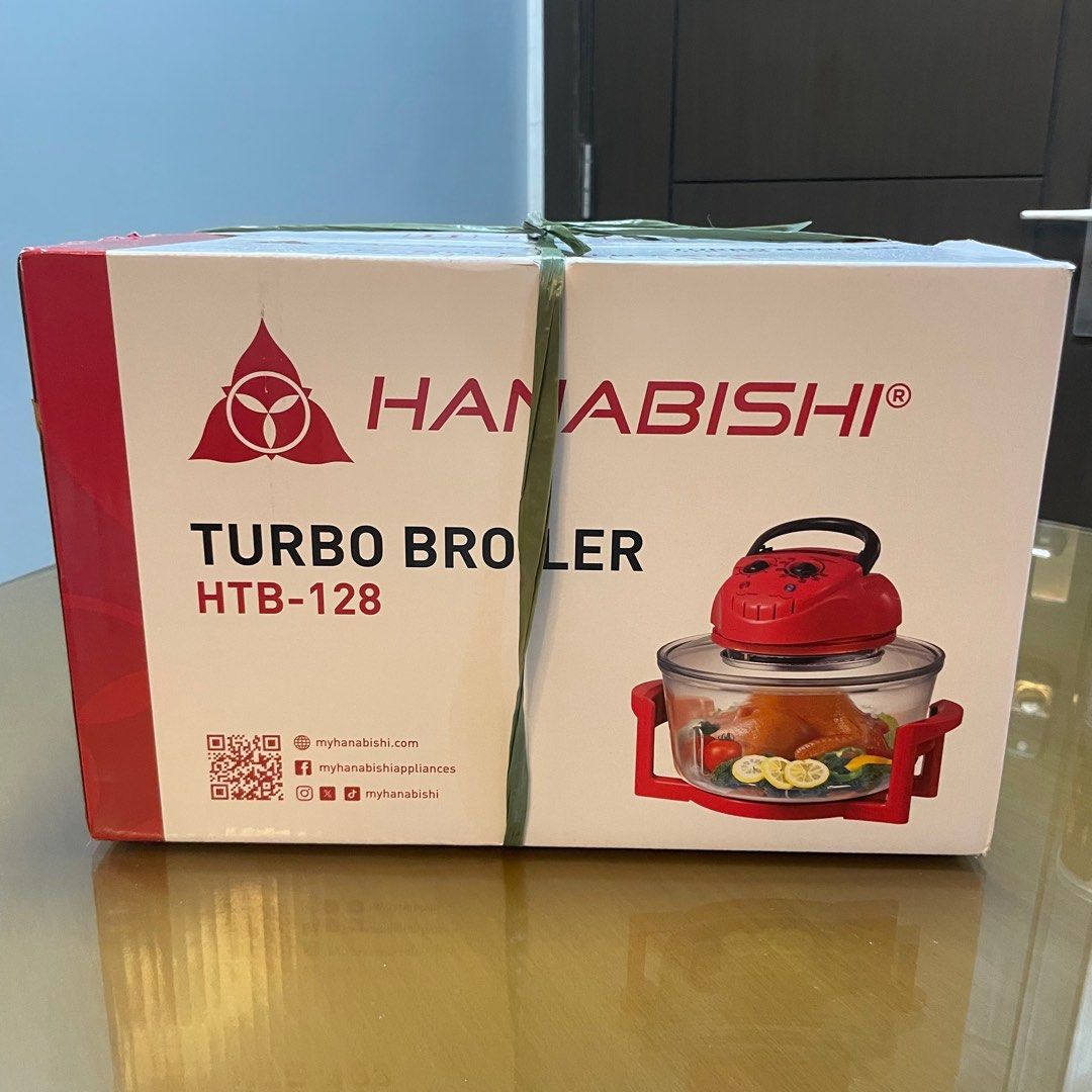 Hanabishi Turbo Broiler HTB-128 (Category: Cookware & Accessories) located in Quezon City. Submitted by ldld8 (Listing ID 1415020286, Image 1). Description: .