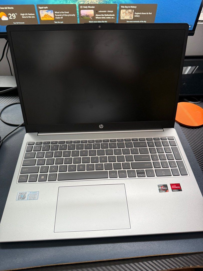 HP Laptop Ryzen 3 7300 (Category: Laptops & Notebooks) located in Taguig. Submitted by seller198 (Listing ID 1414871064, Image 2). Description: HP Laptop Ryzen 3 7300 Good as new, complete with box and laptop bag. Microsoft included Bought last October 2025 LAST PRICE POSTED..