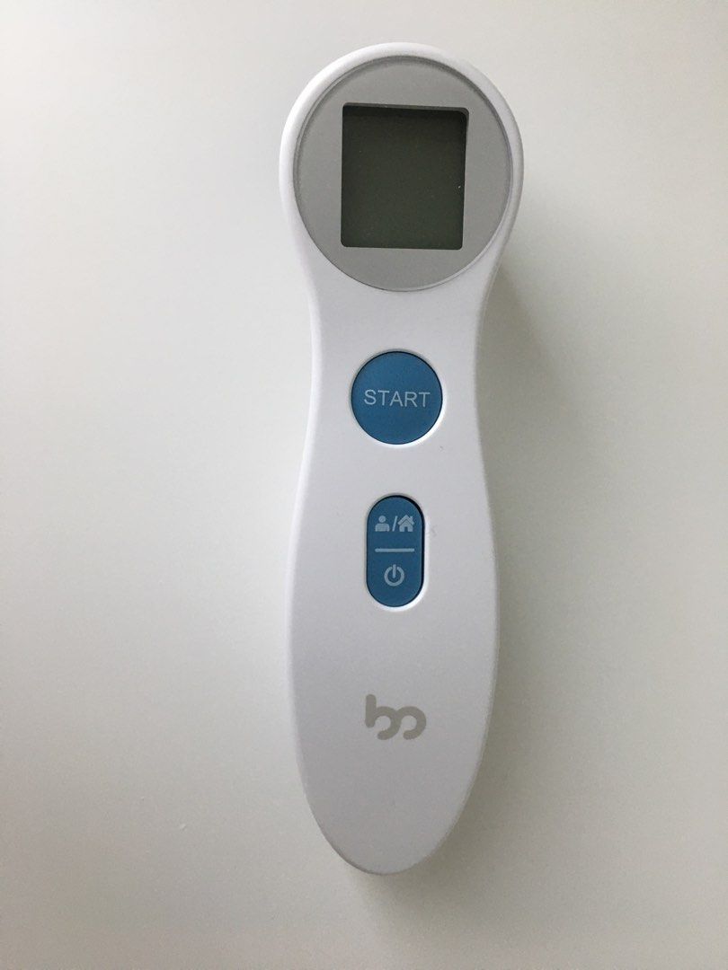Infrared Forehead Thermometer (Category: Health Monitors & Weighing Scales) located in Makati City. Submitted by savedeal (Listing ID 1414851019, Image 2). Description: Digital infrared forehead thermometer. Like new. Used two AAA batteries (included). RFS: decluttering.