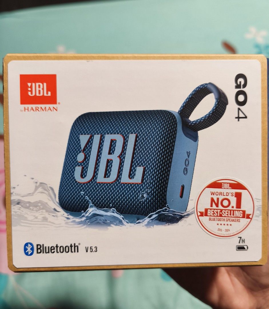 JBL Go 4 Ultra-portable Bluetooth Speaker - Blue
