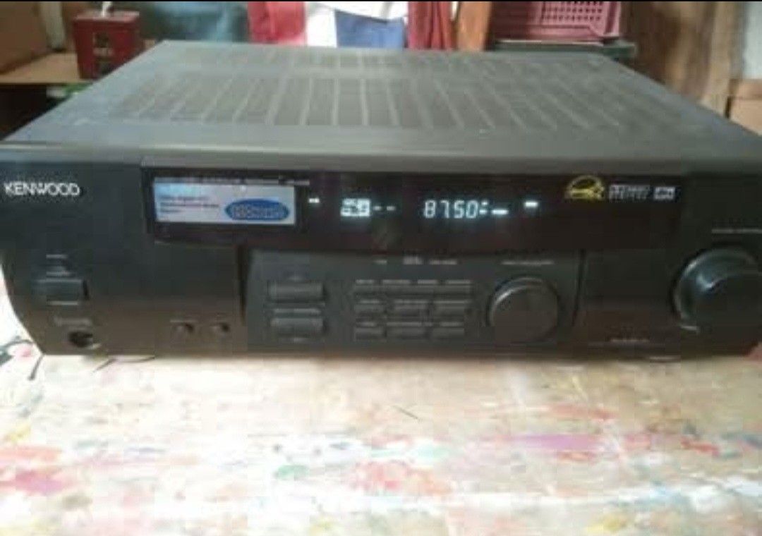 Kenwood Cinema equalizer (Category: Soundbars, Speakers & Amplifiers) located in Tarlac. Submitted by fastturtle.53aea3 (Listing ID 1414829392, Image 3). Description: Kenwood Cinema equalizer Audio video receiver 100watts(8ohms to 15ohms) P3,000 Add sf THIS NOT A SURPLUS 100% working Small dents LNG s body on top All functions working No damages Sa cord LNG my nilgyan ak ng electrical tape Send demo video for request Bago my bilhin Pm.LNG for mor