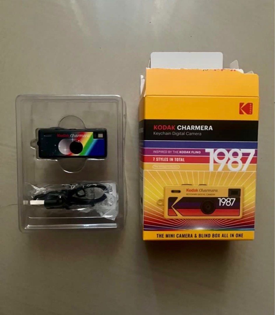 Kodak Charmera Keychain Digital Camera Type 05 (Category: Cameras) located in Bulacan. Submitted by luckybeee (Listing ID 1414934274, Image 2). Description: Brand new Kodak Charmera Type 05 Just arrived. January 11, 2025 Opened just to see color inside.