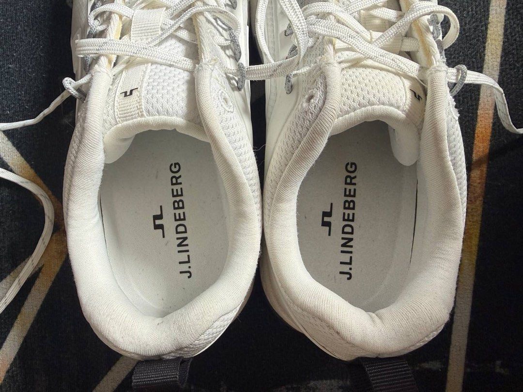 .LINDEBERG RANGE FINDER GOLF SNEAKER WOMEN (Category: Golf) located in Manila. Submitted by angelanne17 (Listing ID 1414934097, Image 2). Description: .LINDEBERG RANGE FINDER GOLF SNEAKER WOMEN Slightly used no box code: GWSW11197 CM 24.5 EU 37 USA 7-7.5 UK 5 JP 24.5 KR 245.